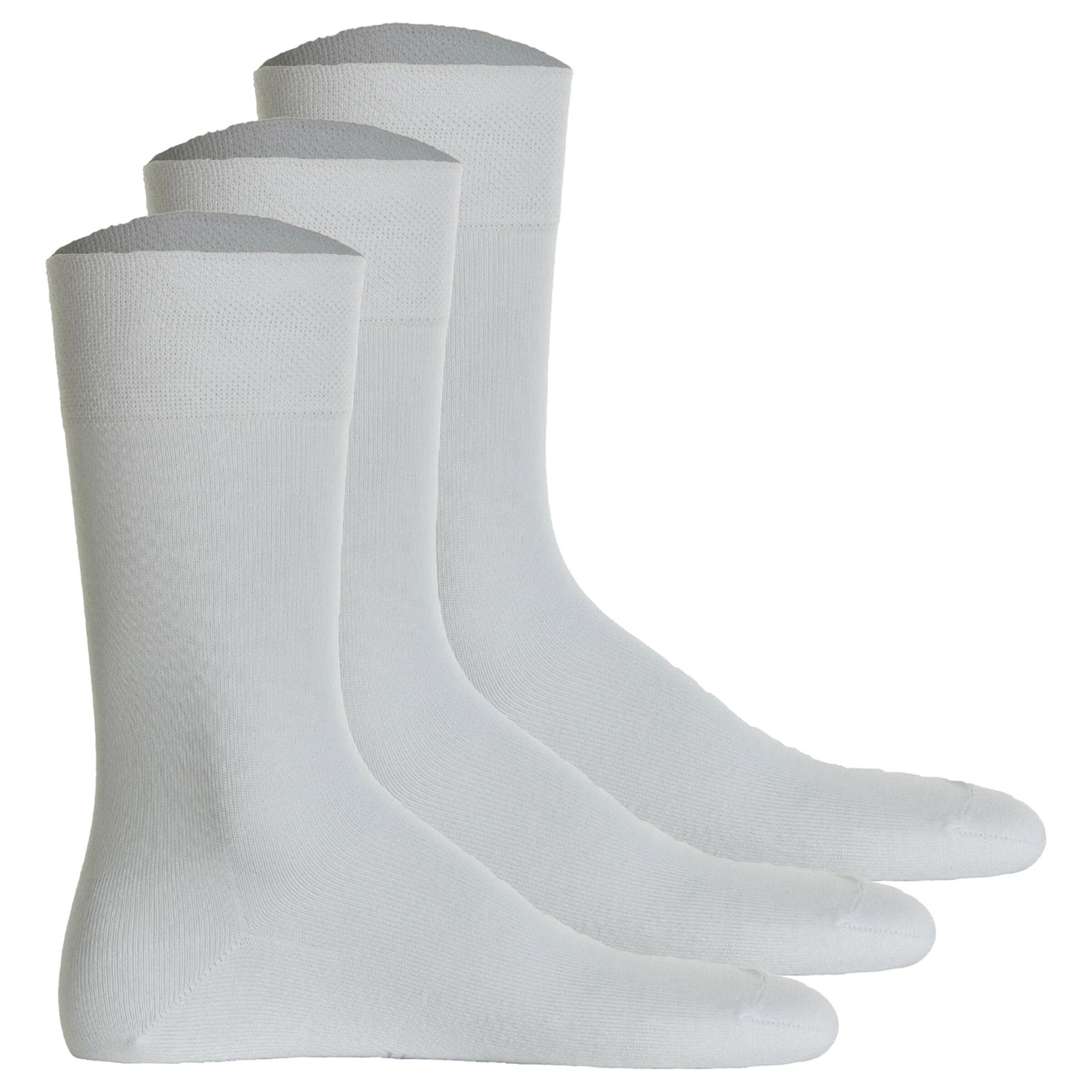 Calzino di Hudson in bianco: frontale