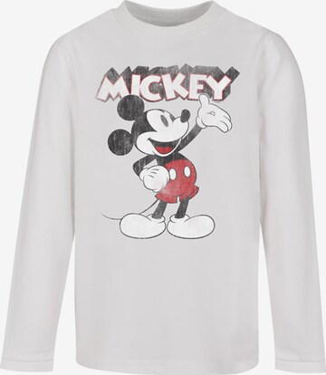 ABSOLUTE CULT Shirt 'Mickey Mouse' in Wit: voorkant