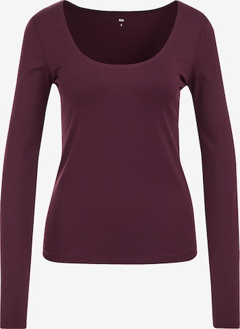 purpurinė WE Fashion Marškinėliai: priekis