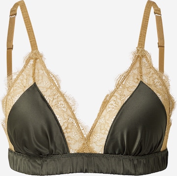 žalia LOVE Stories Trikampė Liemenėlė 'Love Lace': priekis