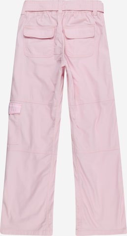 Abercrombie & Fitch - Loosefit Calças em rosa