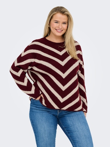 Pull-over 'CAREliza' ONLY Carmakoma en rouge