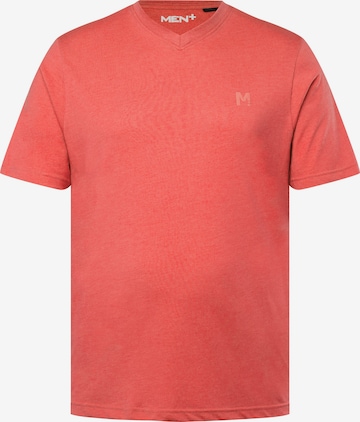 Men Plus T-Shirt in Orange: Vorderseite