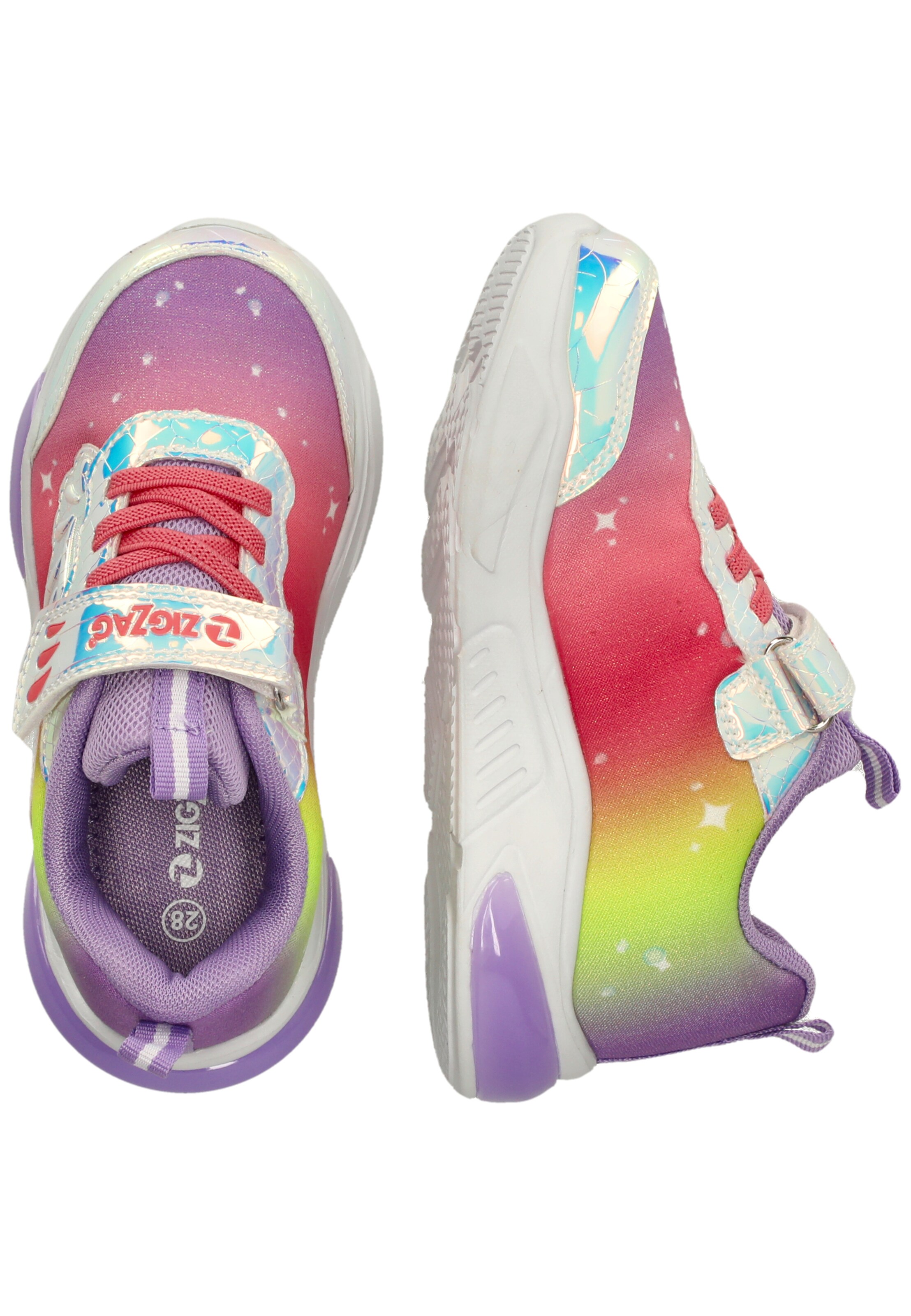 ZigZag Sneaker 'Hori' in Lila