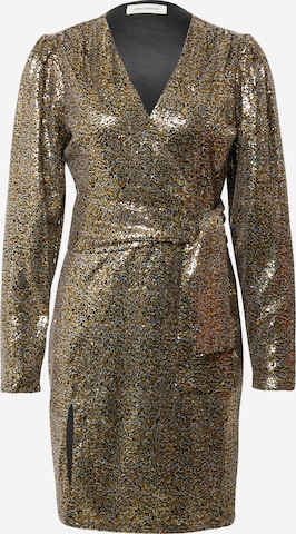 Sofie Schnoor Cocktail Dress in Bronze: front