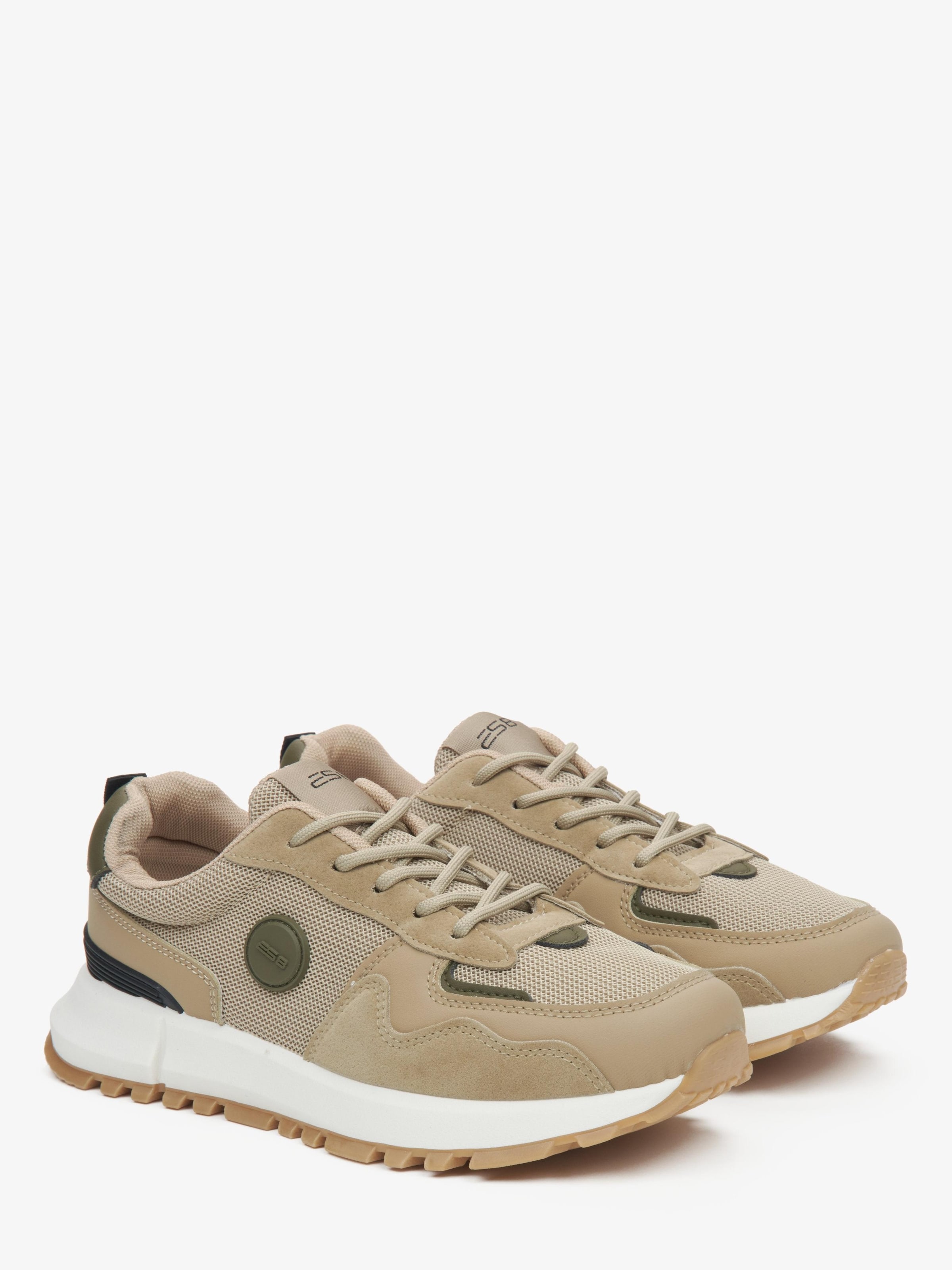 ES8 - Zapatillas deportivas bajas '90-032' en beige