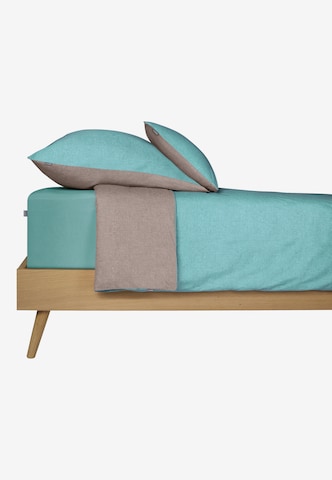 SCHIESSER Bed Sheet 'Jessi' in Green