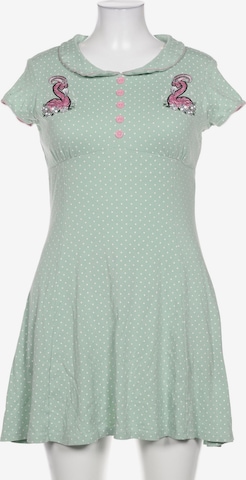 Hell Bunny Dress in L in Green: front