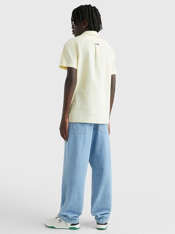 Tommy Jeans Regular Fit Hemd in Gelb