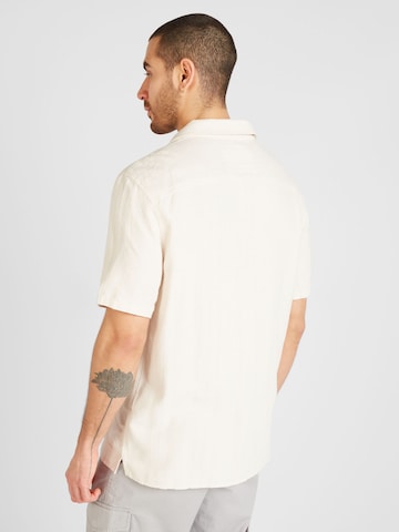 HOLLISTER Regular fit Button Up Shirt in Beige