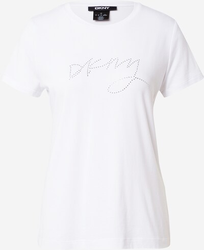 DKNY Shirt in Silver grey / White, Item view