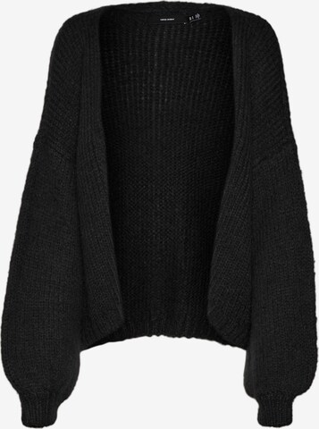 VERO MODA Knit Cardigan 'Maybe' in Black: front