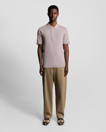 Lyle & Scott Shirt 'Tonal Eagle' in Grijs