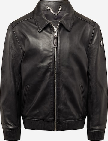 Gipsy Between-Season Jacket 'Luk' in Black: front