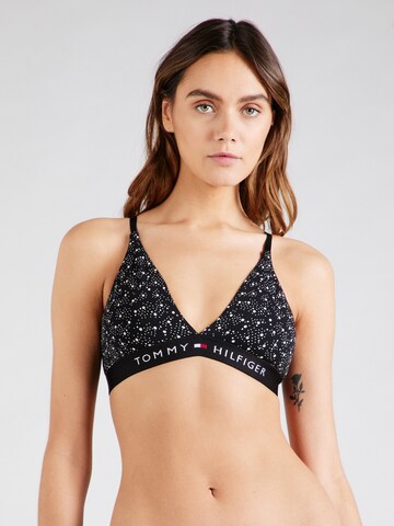 Tommy Hilfiger Underwear Triangel BH in Zwart: voorkant