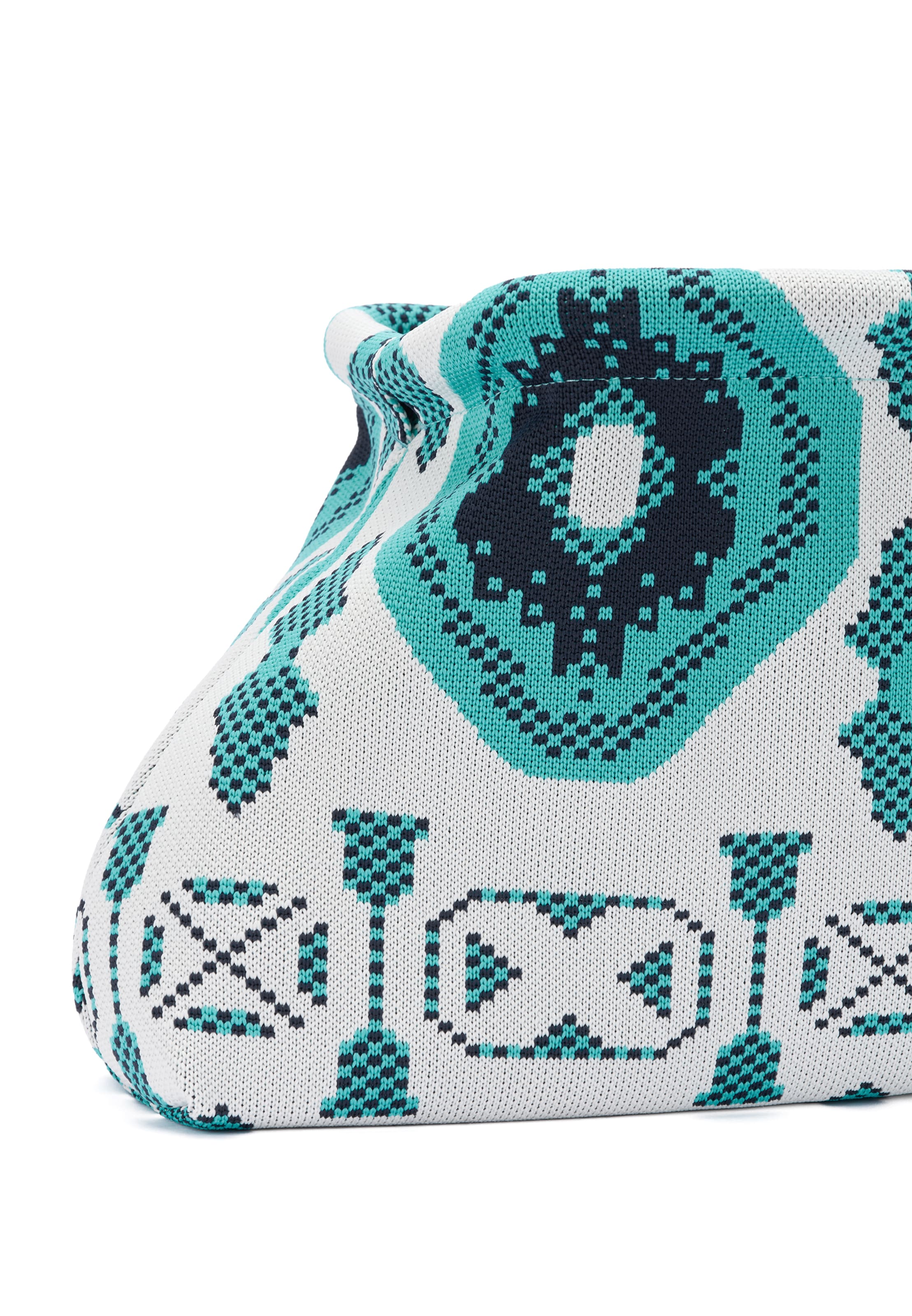 IZIA - Bolso de noche en blanco