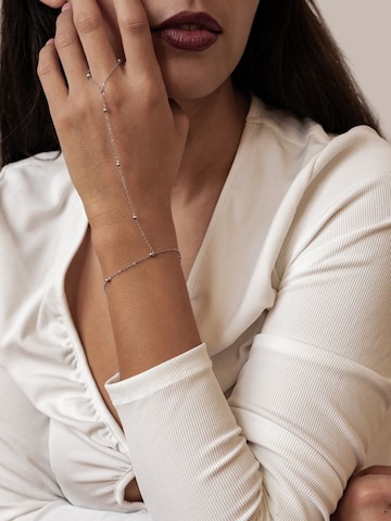 Hey Happiness - Pulsera 'Satellite' en plata