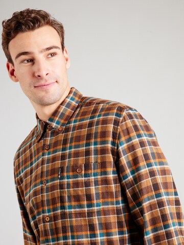 Ben Sherman Regular Fit Hemd in Braun