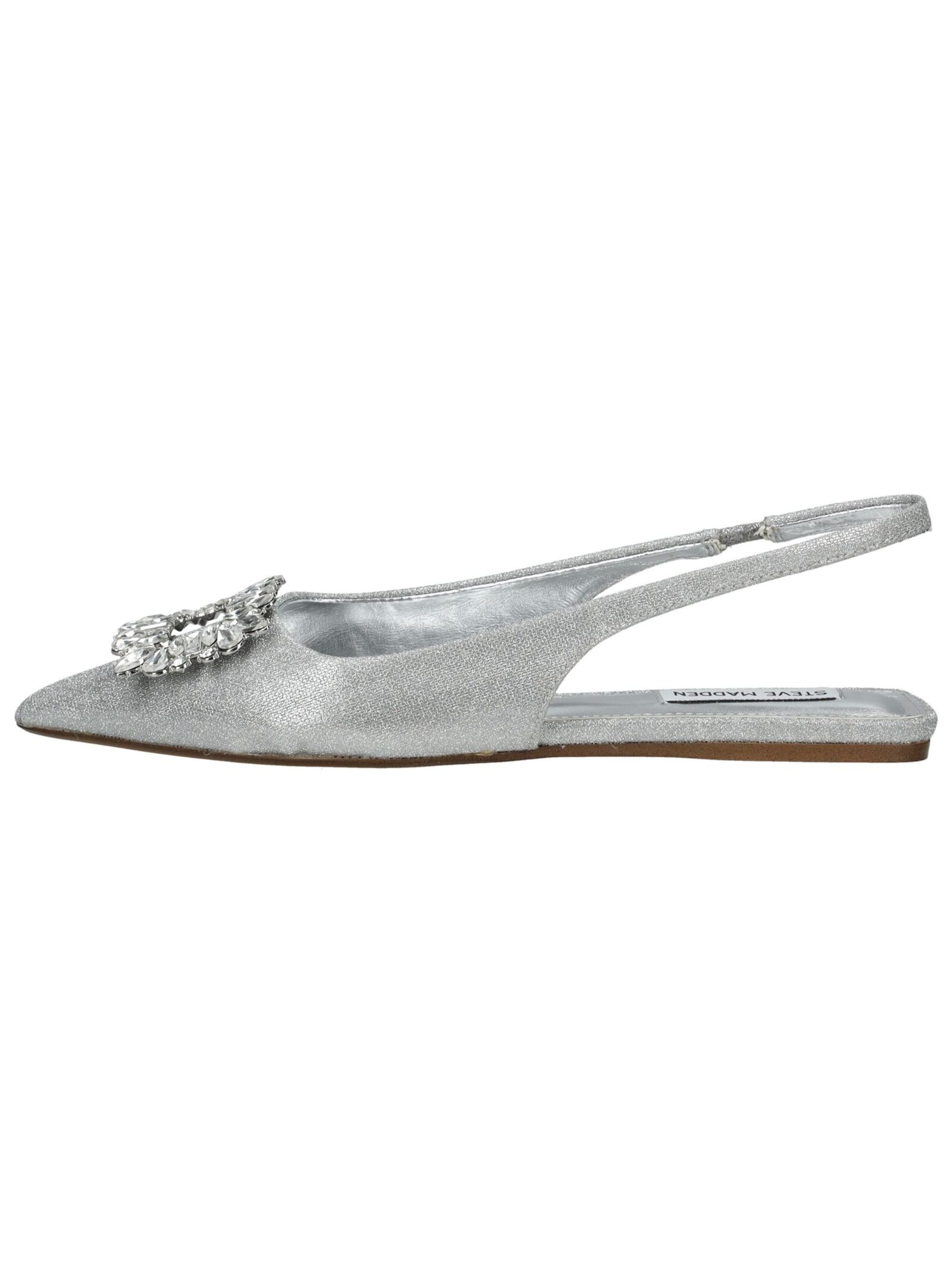 STEVE MADDEN Ballerina in Silber
