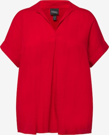 Ulla Popken - Blusa en rojo: frente