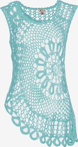 Tops en tricot IZIA en vert : devant