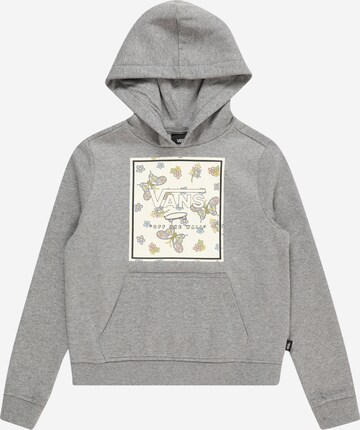 Sweat-shirt VANS en gris : devant