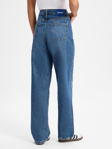 HUGO Skinny Jeans 'Leni' in Blauw