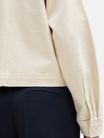 TOM TAILOR DENIM Tussenjas in Wit