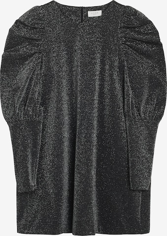 NORR - Vestido de cocktail 'Una' em preto: frente