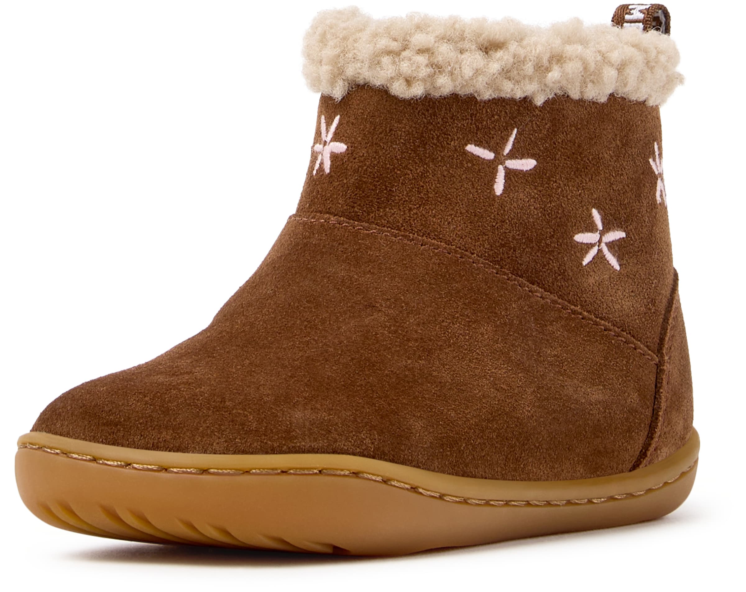 CAMPER - Bota 'Cami' em castanho: frente