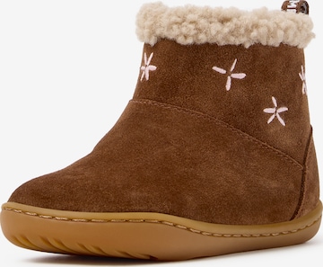 CAMPER - Bota 'Cami' em castanho: frente