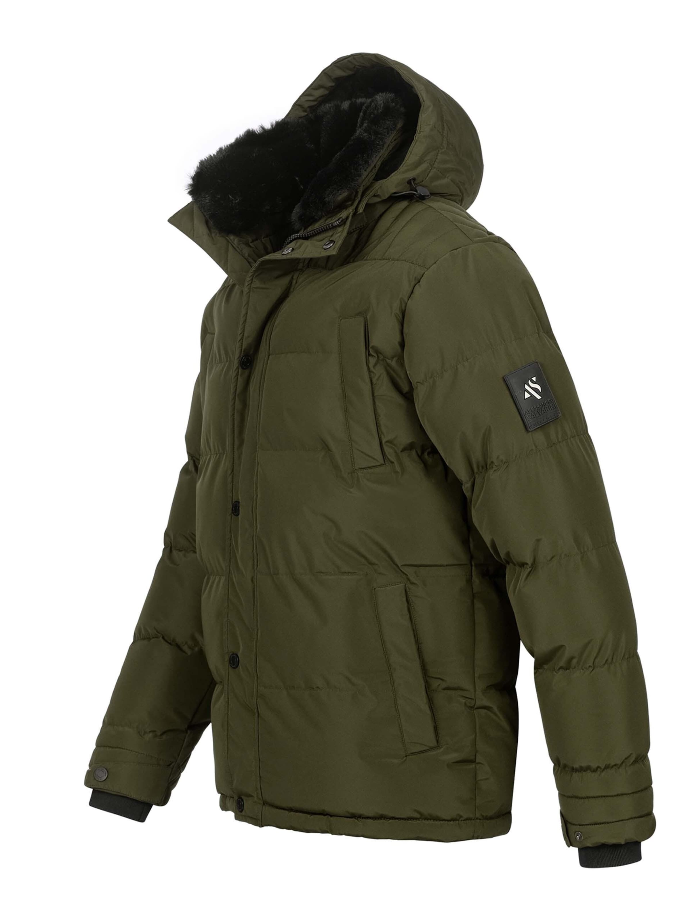 Alessandro Salvarini Winter jacket in Green