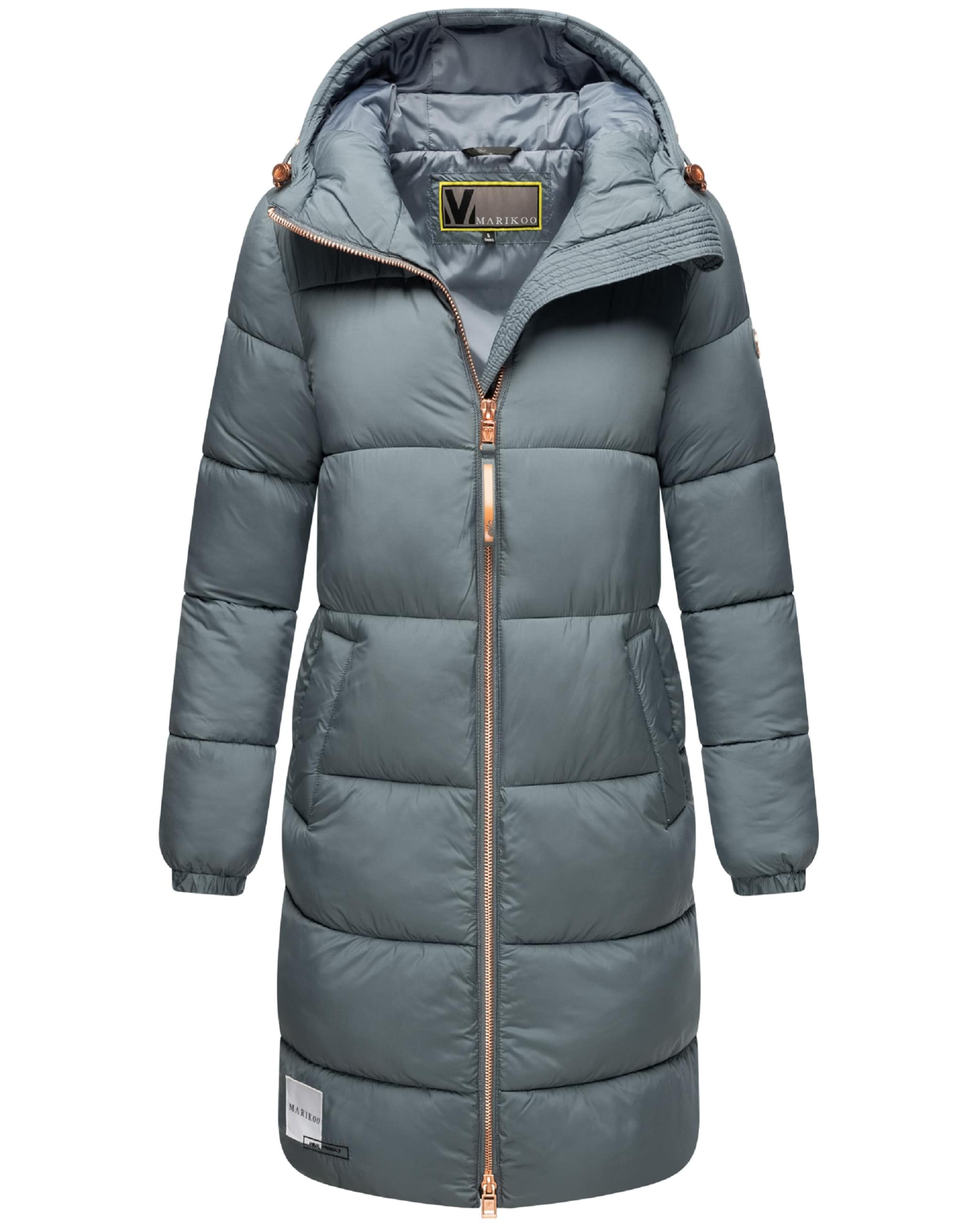 Cappotto invernale di MARIKOO in blu: frontale