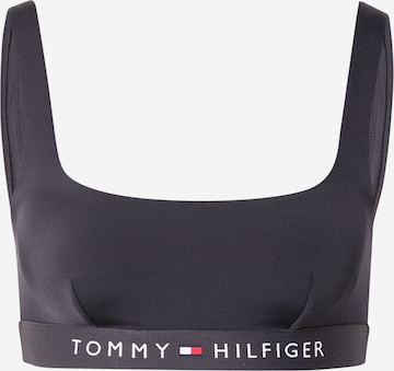 juoda Tommy Hilfiger Underwear Biustjė Bikinio viršutinė dalis: priekis