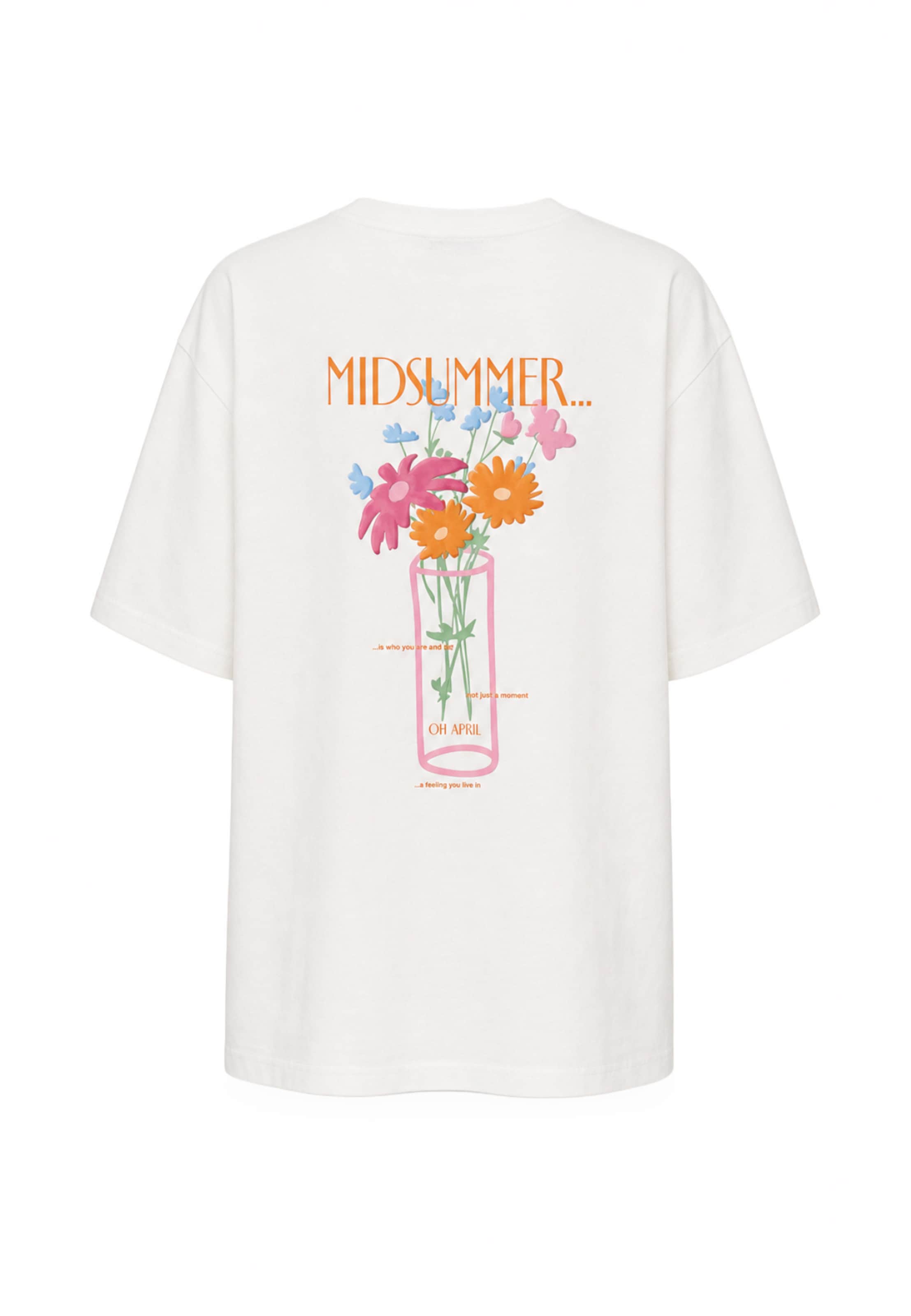 OH APRIL Póló 'Midsummer' - fehér