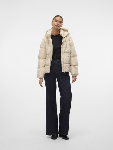 VERO MODA Vinterjakke i beige