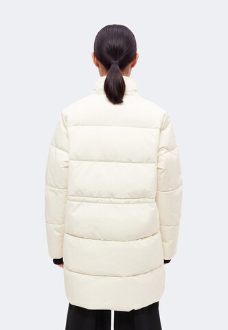 KARL LAGERFELD JEANS Vinterfrakke i hvid
