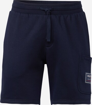 Pantalon TOMMY HILFIGER en bleu : devant