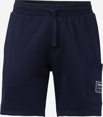 Regular Pantalon TOMMY HILFIGER en bleu : devant