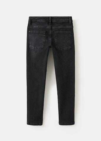 MANGO KIDS Slimfit Jeans i svart
