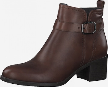 Ankle boots di TAMARIS in marrone: frontale
