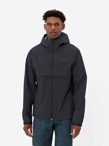 VAUDE Outdoorjacke 'Mineo' in Schwarz: Vorderseite