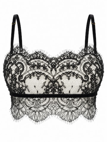 Muse Allure Bralette Bra 'Mystique' in Black: front