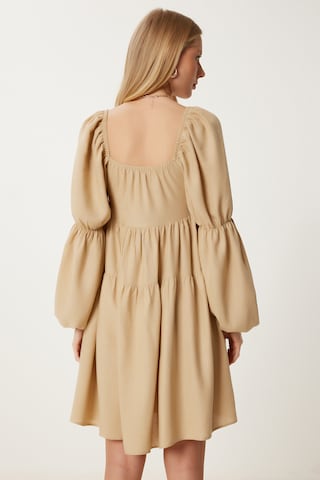 Happiness İstanbul Obleka | bež barva