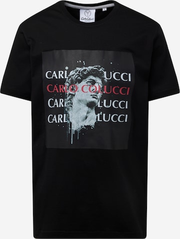 Carlo Colucci Тениска в черно: отпред