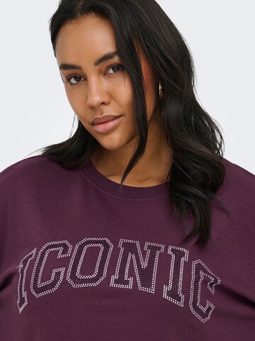 ONLY Carmakoma Majica 'CARRIRI' | rdeča barva