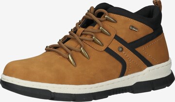 Relife Athletic Lace-Up Shoes in Brown: front