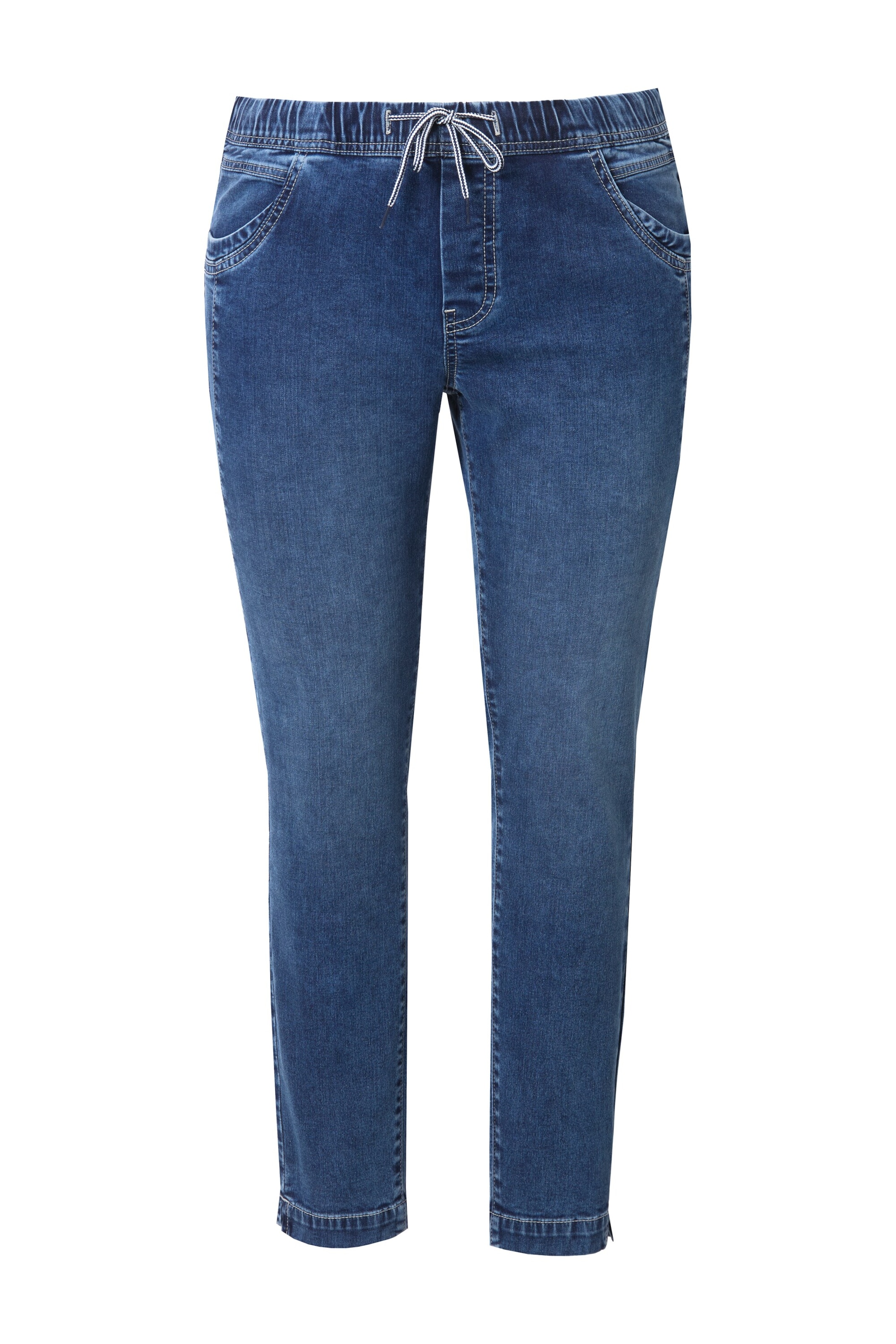 Ulla Popken Skinny Jeggings 'SIENNA' σε μπλε: μπροστά