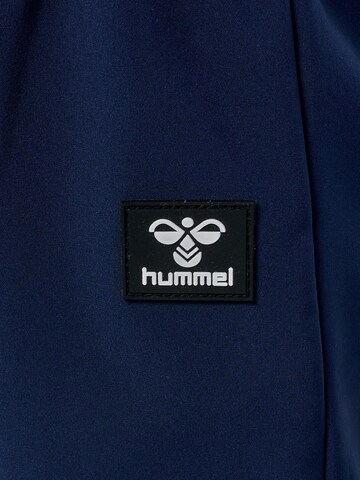 Hummel Tapered Workout Pants in Blue