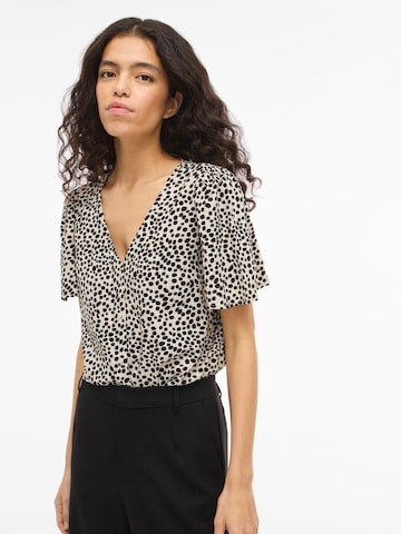 Chemisier 'VIGRACE' VILA en beige